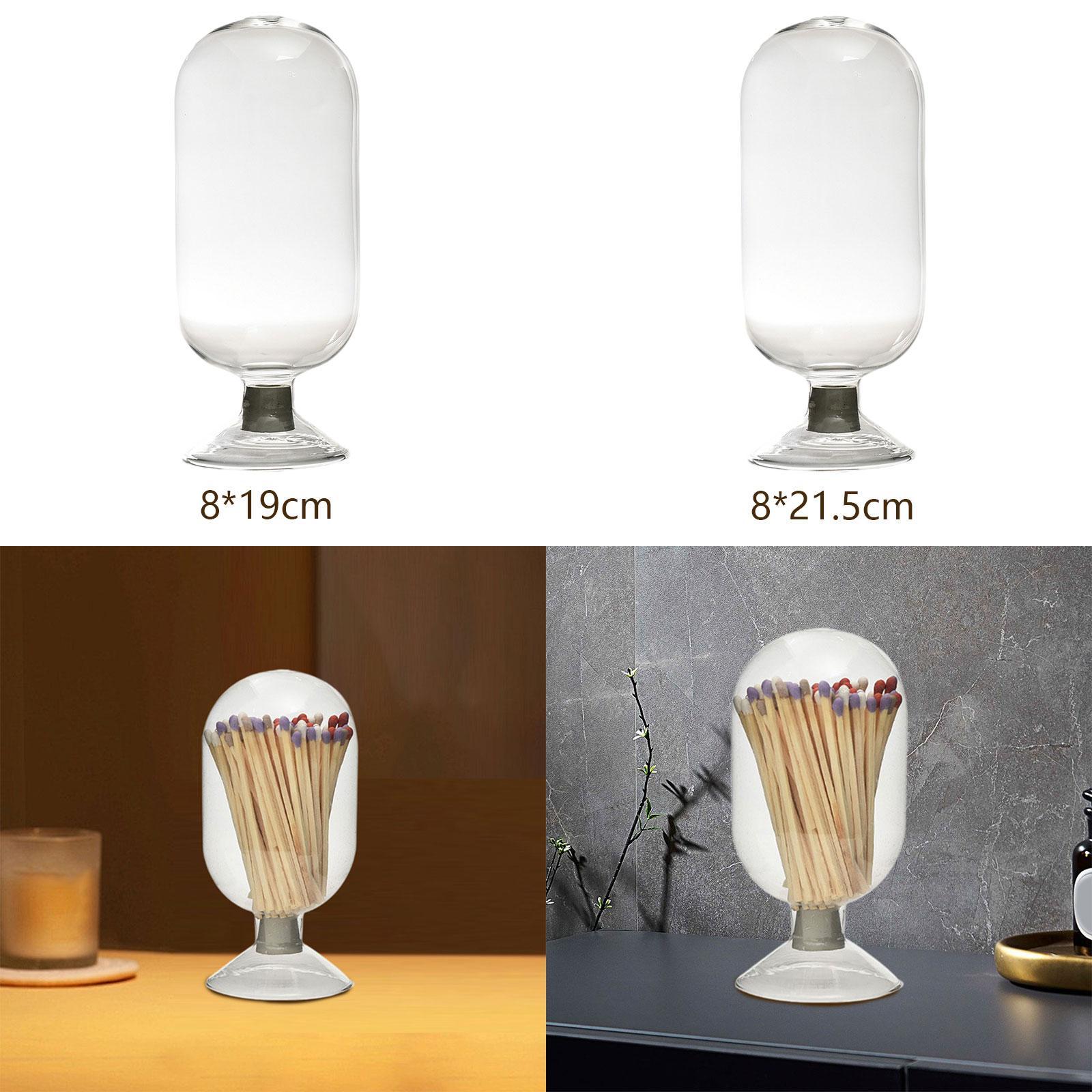 Candle Supplies Glass Jars - 1 шт., банка для хранения, спички,