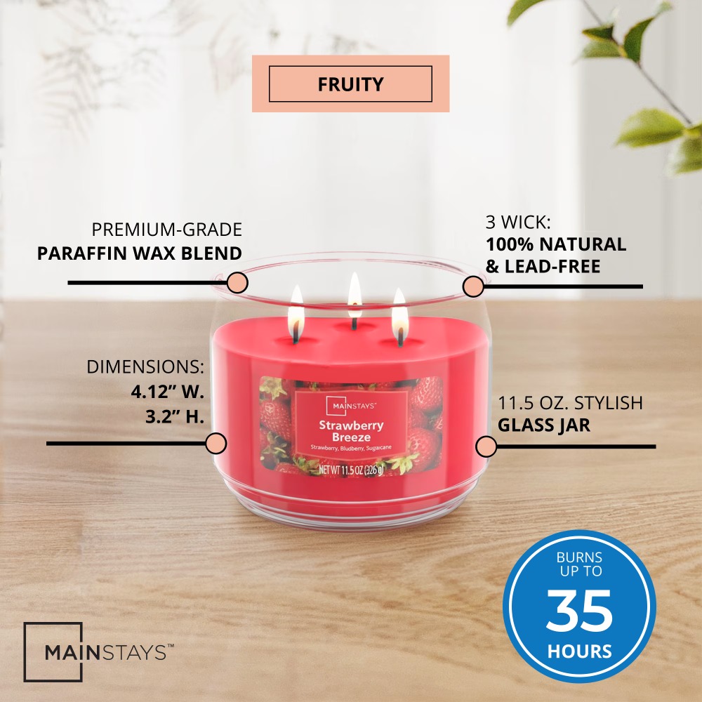 Ароматическая свеча Strawberry – обзор и цена Candle Supplies Glass Jars