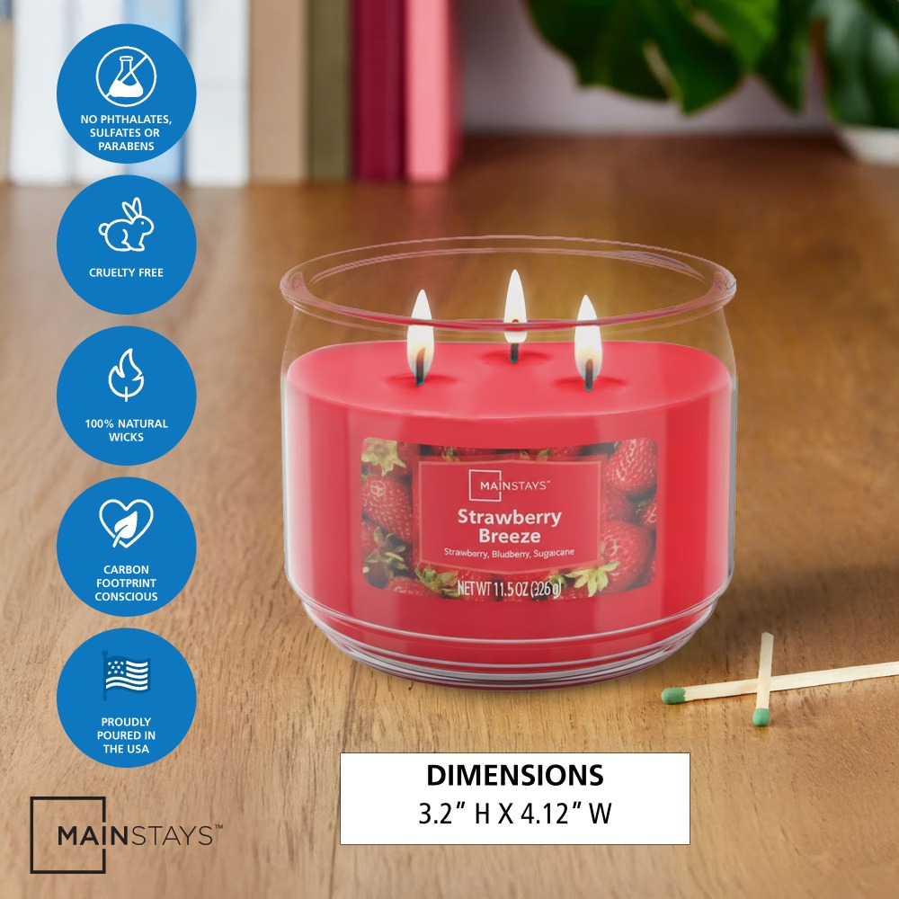 Ароматическая свеча Strawberry – обзор и цена Candle Supplies Glass Jars