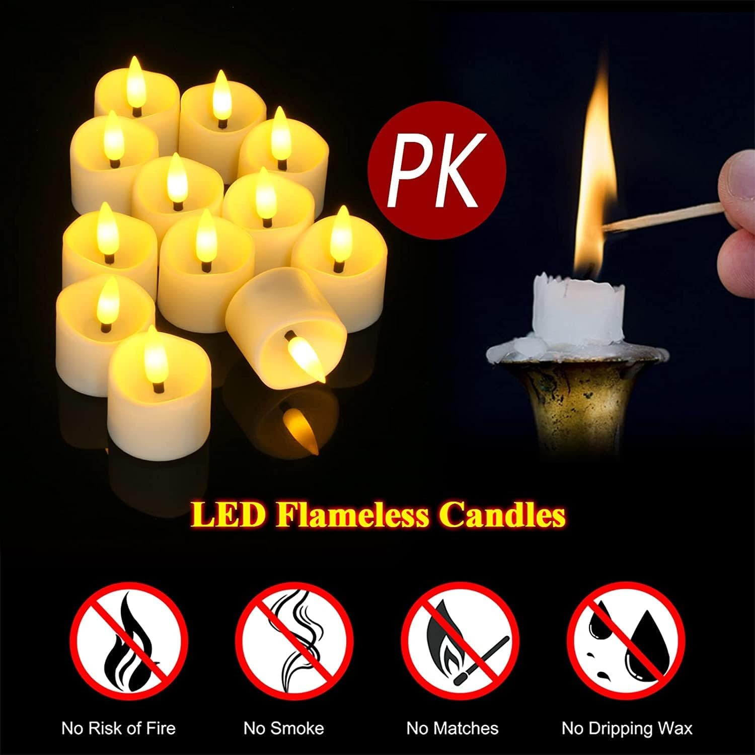 Светодиодные беспламенные свеч – обзор и цена Candle Quotes