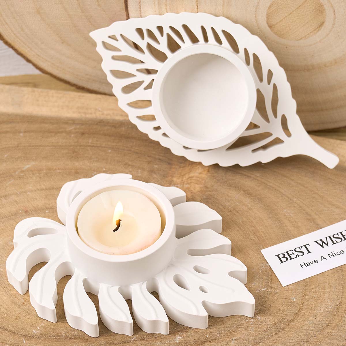 Подсвечник с листьями, силикон – обзор и цена Candle Quotes